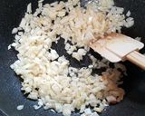 A picture of step 2 of Ground Beef and Potato Curry.