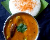 A picture of step 5 of Tiffin sambar.