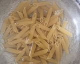 A picture of step 1 of Penne pasta.
