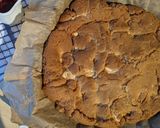 A picture of step 7 of White Chocolate Skillet Cookie & Raspberry Coulis.