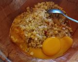 A picture of step 2 of Rice, Corn, and Sausage Frittata.