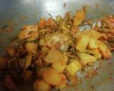 A picture of step 4 of Aloo Moongre ki Sabzi.