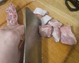 A picture of step 1 of Taiwanese Fried Pork Ribs.