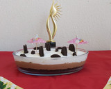 A picture of step 6 of Oreo choco mousse.