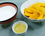 A picture of step 1 of Mango squash.