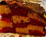 A picture of step 1 of Checker board cake.