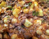 A picture of step 6 of Canarian Ropa Vieja My Way.