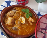 Foto del paso 6 de la receta: Cazuela de fideos con pintarroja