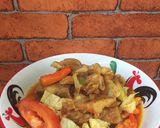 Foto langkah ke 4 dari resep Tongseng Iga Sapi Pedas.