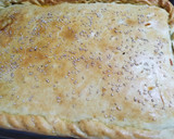 Foto del paso 5 de la receta: Torta de pollo y zapallitos 😋