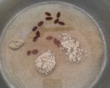 A picture of step 4 of Sooji coconut ladoo.