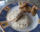 Foto del paso 5 de la receta: Medallones de Merluza a la provenzal y crema 💯👏