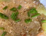 Foto del paso 3 de la receta: Tomate relleno de atún fresco y huevo duro.🍅🍅🥚🐟🐟