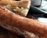A picture of step 1 of Sandwich fillings idea.