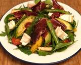Jamon iberico, asparagus, pear and goats cheese salad recipe step 5 photo