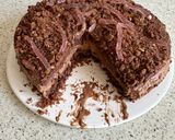 Foto del paso 16 de la receta: Tarta de lombrices de Halloween