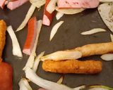 A picture of step 2 of Toad in the hole.
