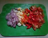 Foto langkah ke 2 dari resep 04. Oseng terong & kacang panjang.