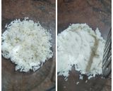 A picture of step 1 of Leftover Rice Manchurian.