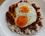 Foto del paso 1 de la receta: ZARAGOZAS Con🍳Huevo y Plátano Maduro...!🍛