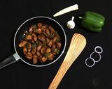 A picture of step 10 of Chilli Baby Corn.