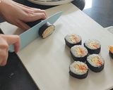 Foto langkah ke 9 dari resep Crabstick Kimbap.
