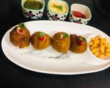 फलाफल हुमस के साथ (Falafal hummus ke saath recipe in hindi) रेसिपी चरण 3 फोटो