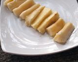 A picture of step 2 of Boiled Cassava Chips#Boiled or steamed snacks Challenge.
