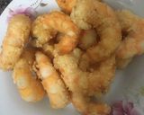 Hình bước làm 3 của món Tôm sốt trứng muối