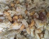 A picture of step 5 of Rava-Mawa Halwa.