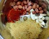 A picture of step 1 of Kathiyawadi Guvarfali.