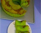 Foto langkah ke 7 dari resep Pandan marmer cake putih telur lembut.