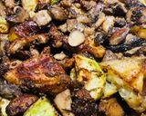 A picture of step 6 of AirFryer Eggplant with Veggies.