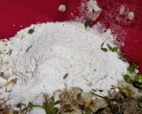 A picture of step 3 of Sago Vada.