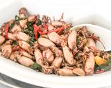 Foto langkah ke 3 dari resep Cumi Asin Pedas Simple.