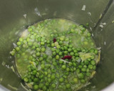 Foto del paso 3 de la receta: Crema de guisantes con crujiente de jamón en Thermomix