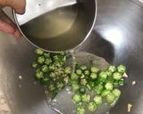 椒麻鹽滷豆腐燴秋葵的食譜步驟2照片