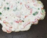 A picture of step 5 of Vegetable rava chilla.
