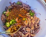 Hình bước làm 2 của món Gỏi bò
