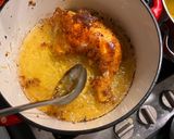 A picture of step 8 of Ayam penyet (Indonesian Fried Chicken).