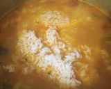 A picture of step 5 of Sambar rice.