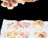 A picture of step 1 of Sausage pastries &twists.