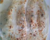 Foto del paso 7 de la receta: Crepes con bechamel rellenas de pollo y champiñón