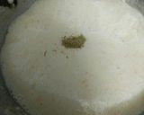A picture of step 4 of Kesar-Elaichi Rabdi.