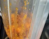A picture of step 2 of Alphonso mango sooji dry fruits cake.