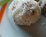 Foto del paso 10 de la receta: Huevo en salsa con bolitas de arroz y frijol