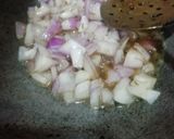 A picture of step 2 of Beans Aloo.