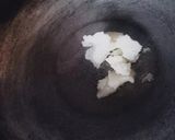 A picture of step 2 of Coconut Rice.