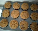 Chocolate,blueberry,banana muffins#chocolate contest recipe step 8 photo