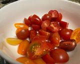 A picture of step 5 of Fine Caprese Salad.